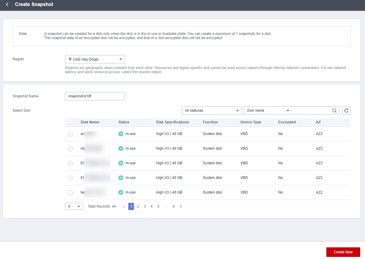 Snapcshot Example Help Center